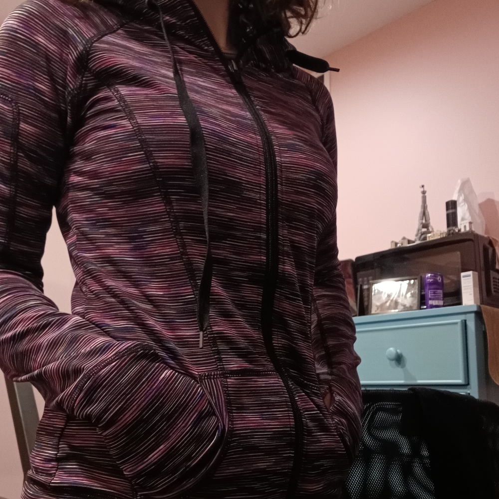 Size small purple athletic hoodie